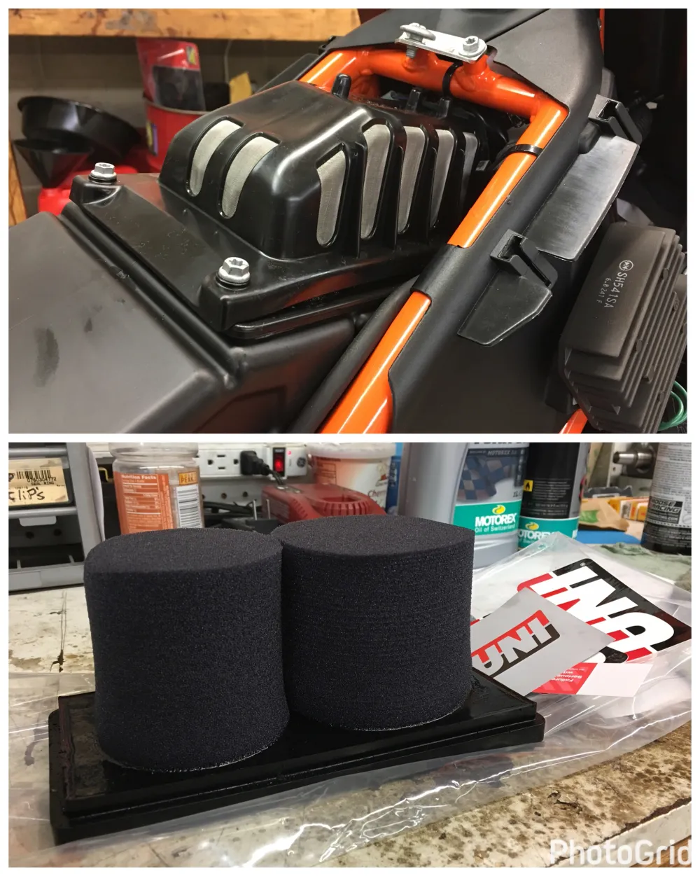 UNI foam air filter